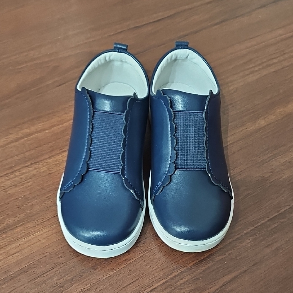 L'amour Kids Navy Blue Slip-On Shoes
